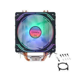 Frisby FCL-F1336C 12cm ARGB Fan 1700/1200/115x/AM4/AM5 İşlemci Soğutucu
