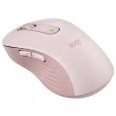 Logitech Signature M650L Büyük Boy Sağ El Için Sessiz Kablosuz Mouse - Pembe