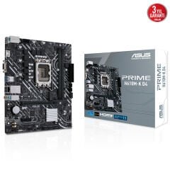 Asus Prime H610M-K D4 1700P DDR4 Ses GLAN HDMI/VGA SATA3 USB3.2 mATX