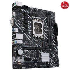 Asus Prime H610M-K D4 1700P DDR4 Ses GLAN HDMI/VGA SATA3 USB3.2 mATX