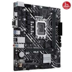 Asus Prime H610M-D 1700P DDR5 Ses GLAN HDMI/VGA SATA3 USB3.2 mATX