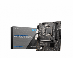 MSI Pro H610M-G DDR4 1700P DDR4 Ses GLAN DP/HDMI/VGA SATA3 USB3.2 mATX
