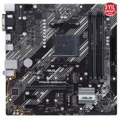 Asus Prime B550M-K AM4 DDR4 Ses GLAN HDMI/DVI/VGA SATA3 USB3.2 mATX