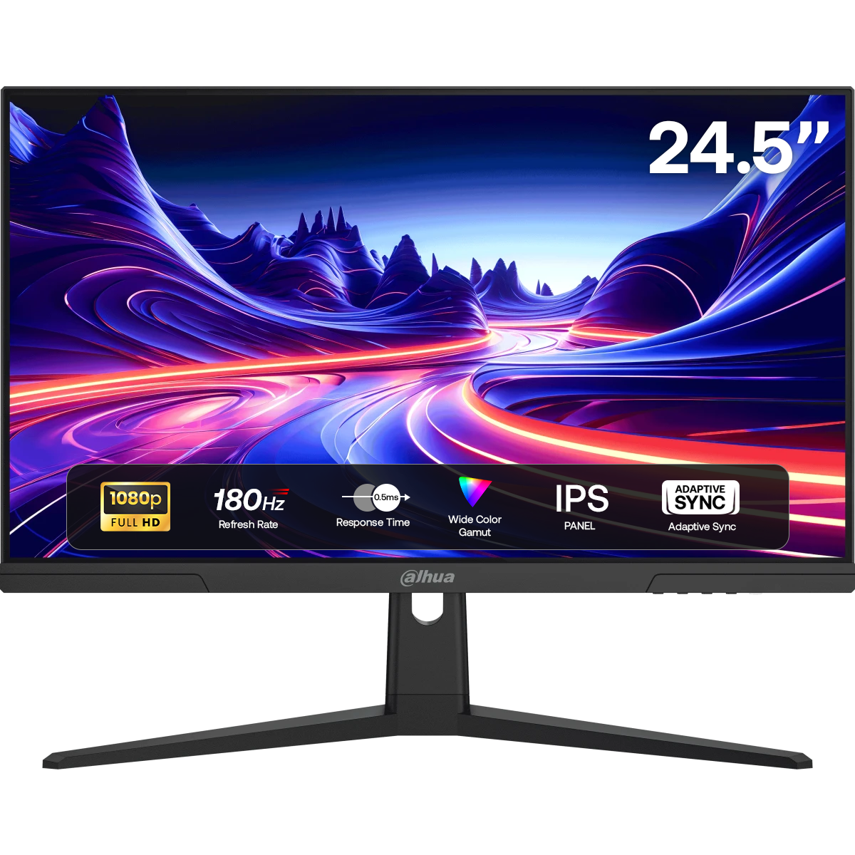 Dahua 24.5'' LM25-E231B 1920x1080 0.5ms 180Hz IPS DP/HDMI +VESA
