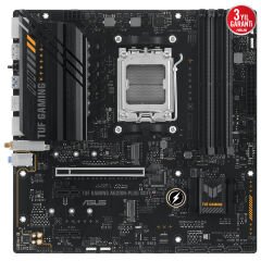 Asus Tuf Gaming A620M-Plus Wifi AM5 DDR5 Ses Glan 2xDP/HDMI Sata3 Usb3.2 Matx