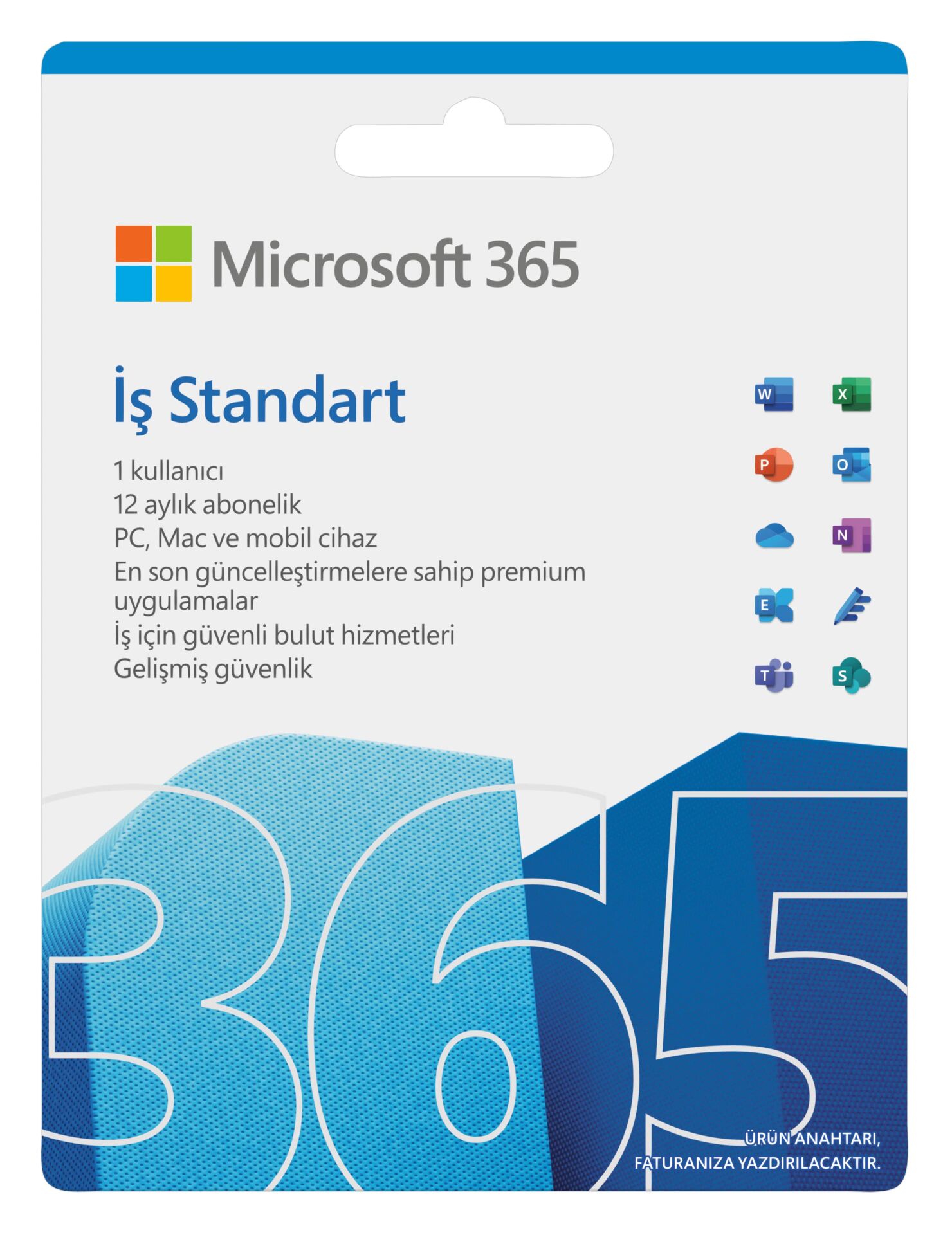 Microsoft 365 İş Standart Elektronik Lisans