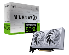 Msi Rtx5060 8Gb Gddr7 128Bit 3xDp/Hdmi (GeForce Rtx 5060 8G Ventus 2X Oc White)