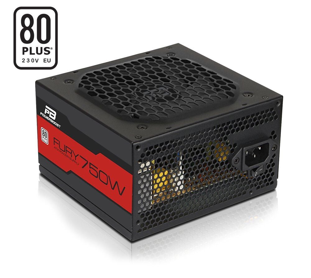 Powerboost Fury 750W 80+ 12cm Fan Güç Kaynağı (JPSU-BST-ATX750WEU)
