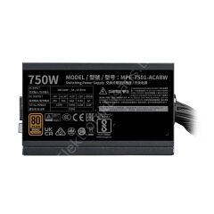 Cooler Master MWE V3 750W 80+Bronz 12cm Fan Güç Kaynağı (MPE-7501-ACABW-3BEU)