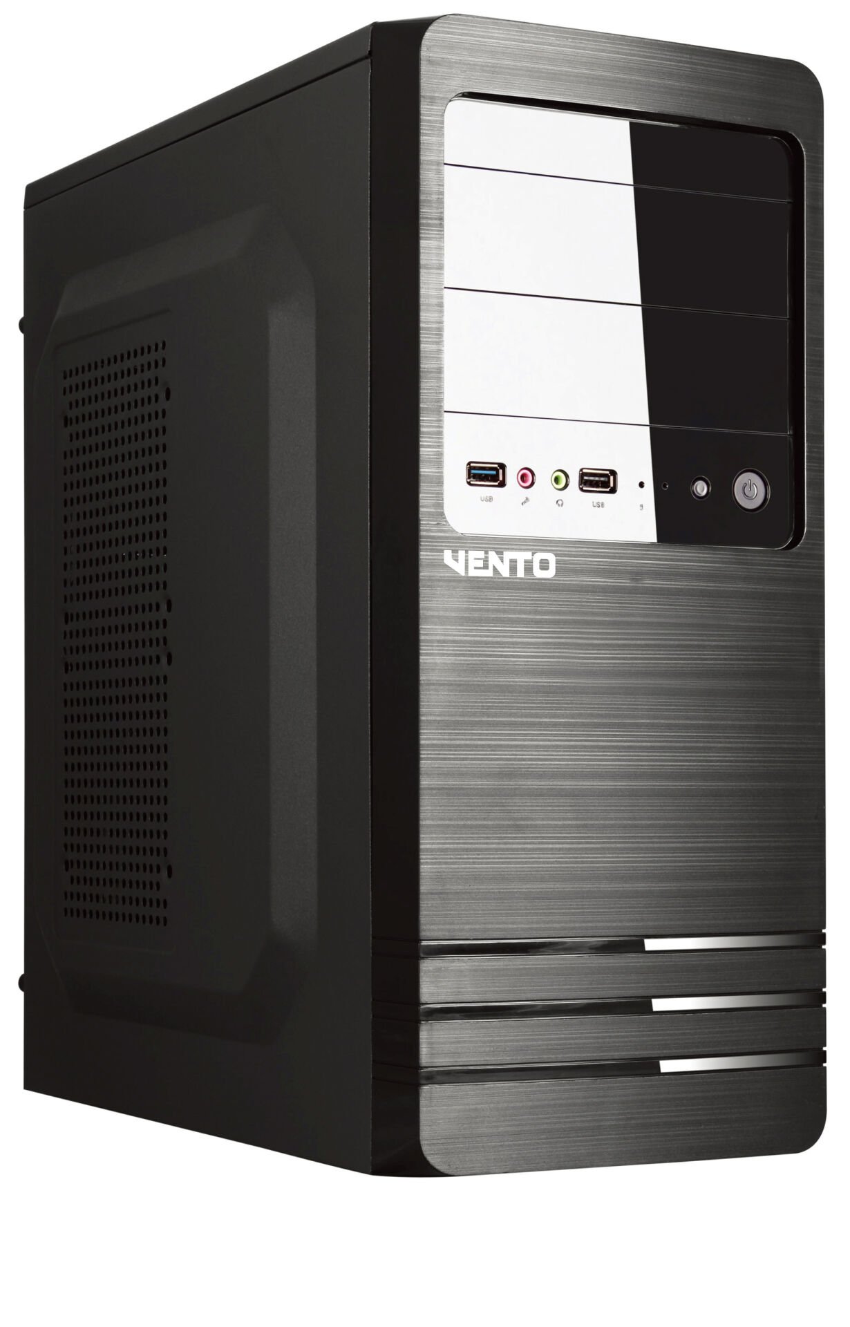 Vento VS114F 400W Peak USB 3.0 8cm Fan Siyah ATX Kasa