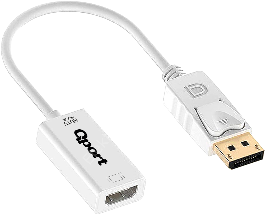 Qport (q-dp-hdb) Display Port To Hdmi Cevirici