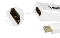 Qport (q-dp-hdmi) Mini Display Port To 4k Hdmi Cevirici