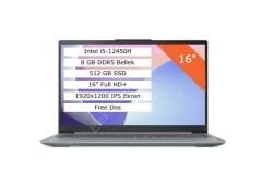 Lenovo Ideapad Slim 3 83ES0033TR i5-12450H 8GB 512GB SSD 16'' DOS