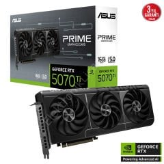 Asus Rtx5070-Ti 16gb Gddr7 256bit 3xdp/Hdmi (Asus-Prime-Rtx5070Ti-16g)