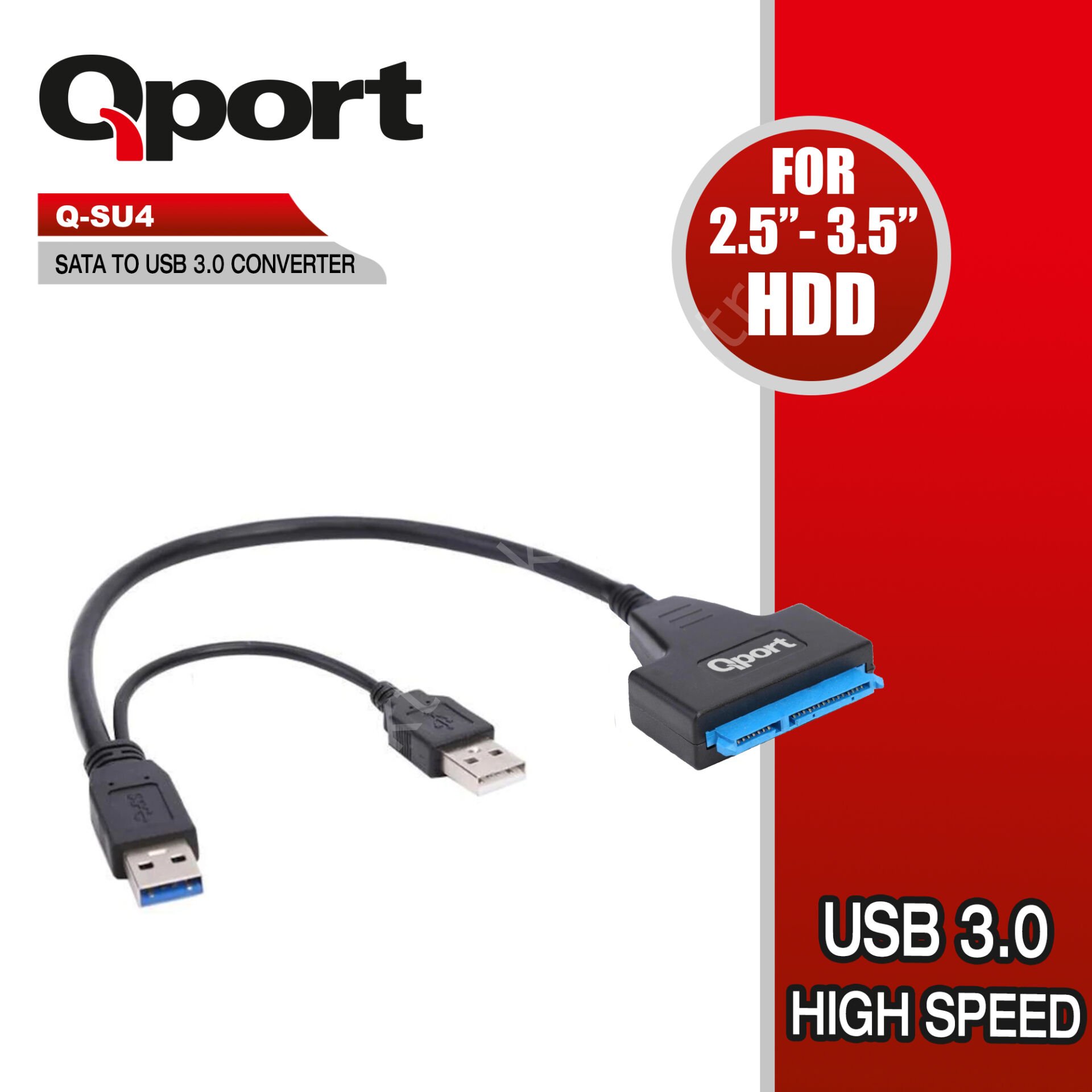 Qport (q-su4) Usb 3.0 To Sata Cevirici