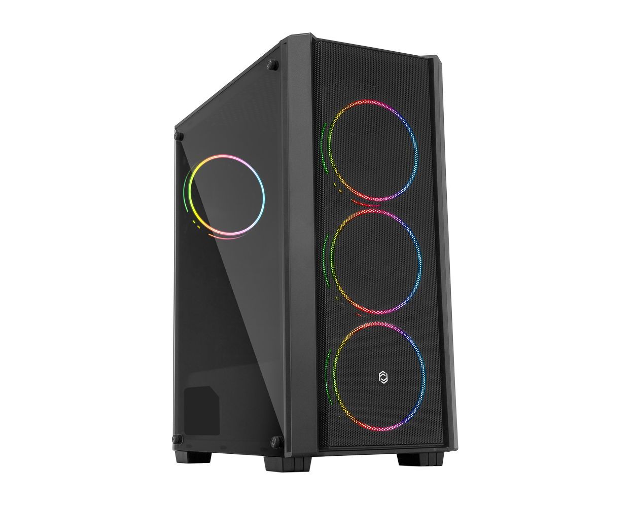 Frisby FC-9420G 600W 80+ Bronze USB3.0 4x12cm Fan Pencereli ATX Siyah Kasa
