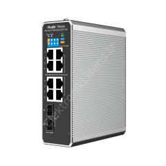 Reyee RG-NIS2100-8GT2SFP-HP 8 Port 10/100/1000 PoE 240W +2SFP Endüstriyel Switch
