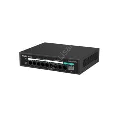 Ruijie Reyee RG-ES110GS-P-L 9 Port Gigabit 8xPoE 120W +1SFP Yönetilemez Switch