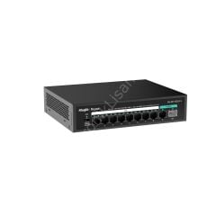 Ruijie Reyee RG-ES110GS-P-L 9 Port Gigabit 8xPoE 120W +1SFP Yönetilemez Switch