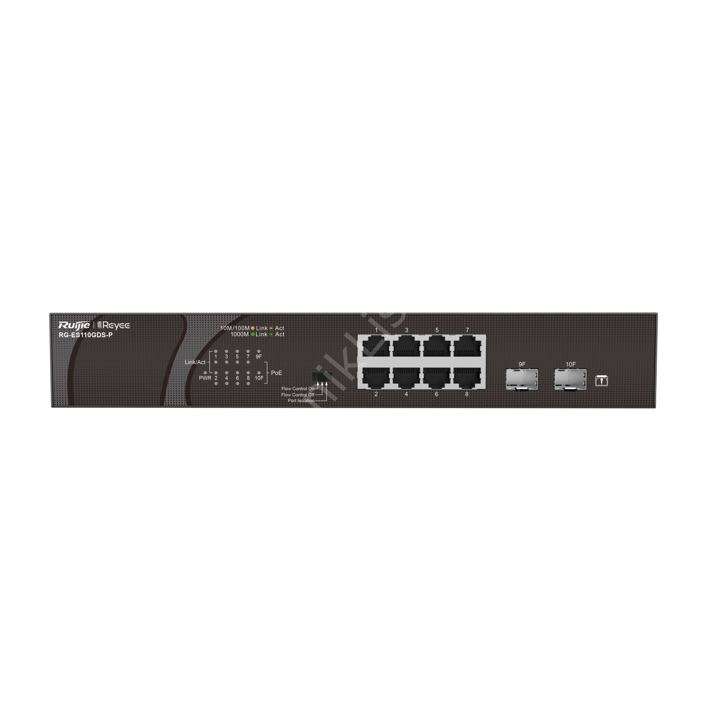 Ruijie Reyee RG-ES110GDS-P 8 Port 10/100/1000 8 Port PoE 120W Yönetilemez Switch