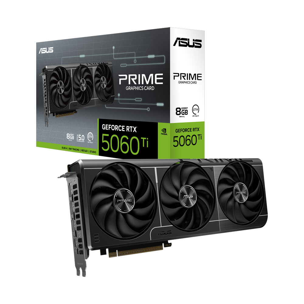 Asus RTX 5060 Ti 8GB GDDR7 128bit 3xDP/HDMI (Prime-RTX5060Ti-8G)