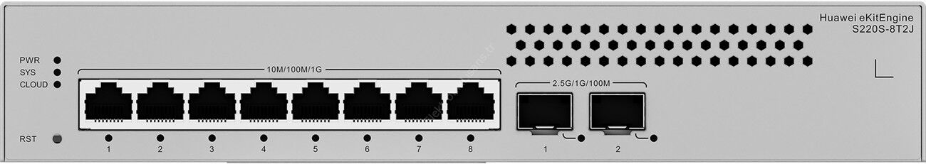 Huawei eKit S220S-8T2J 8 Port 10/100/1000 +2x2.5GE SFP Yönetilebilir Switch