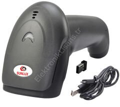 Sunlux Xl-9309b 1d Kablosuz El Tipi Barkod Okuyucu