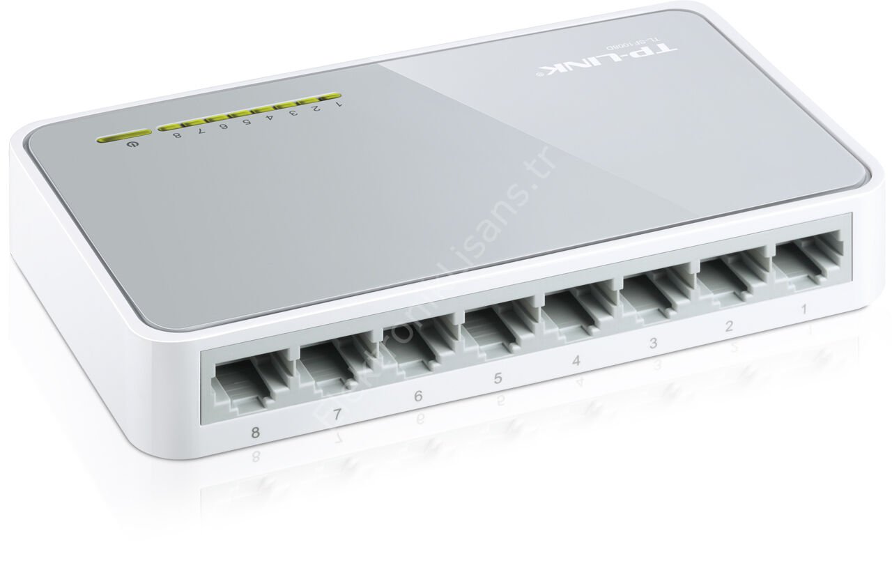 Tp-Link TL-SF1008D 8 Port 10/100 Yönetilemez Switch