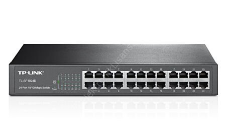 Tp-Link TL-SF1024D 24 Port 10/100 Yönetilemez Switch