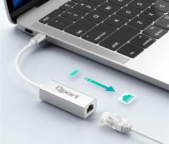 Qport (q-tr45) Type-c To Rj45 Ethernet Cevirici