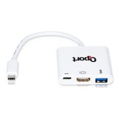 Qport (q-th03) Type-c To Hdmi/usb3.0/type-c(f) Cevirici