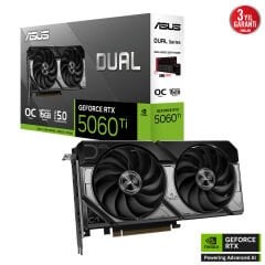 Asus Rtx5060-Ti 16gb Gddr7 128bit 3xdp/Hdmi (Dual-Rtx5060Ti-O16g)