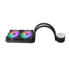 Quadro Qwcr-240b 240mm 2x12cm Argb Fan İntel Uyumlu Sivi Sogutucu Siyah
