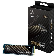 Msi Spatium M450 500 Gb Nvme Ssd 3600/2300