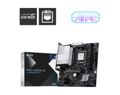 Msi Pro H810M-B 1851P DDR5 Ses GLAN DP/HDMI/USB SATA3 USB3.2 mATX