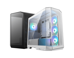 Msi Mag Pano M100r Pz Temperli Cam 3x120mm 1x120mm Argb Fan Matx Beyaz
