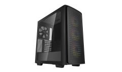 Deepcool CK560 USB3.0 3x12cm+14cm Fan Temperli Cam E-ATX Siyah Kasa
