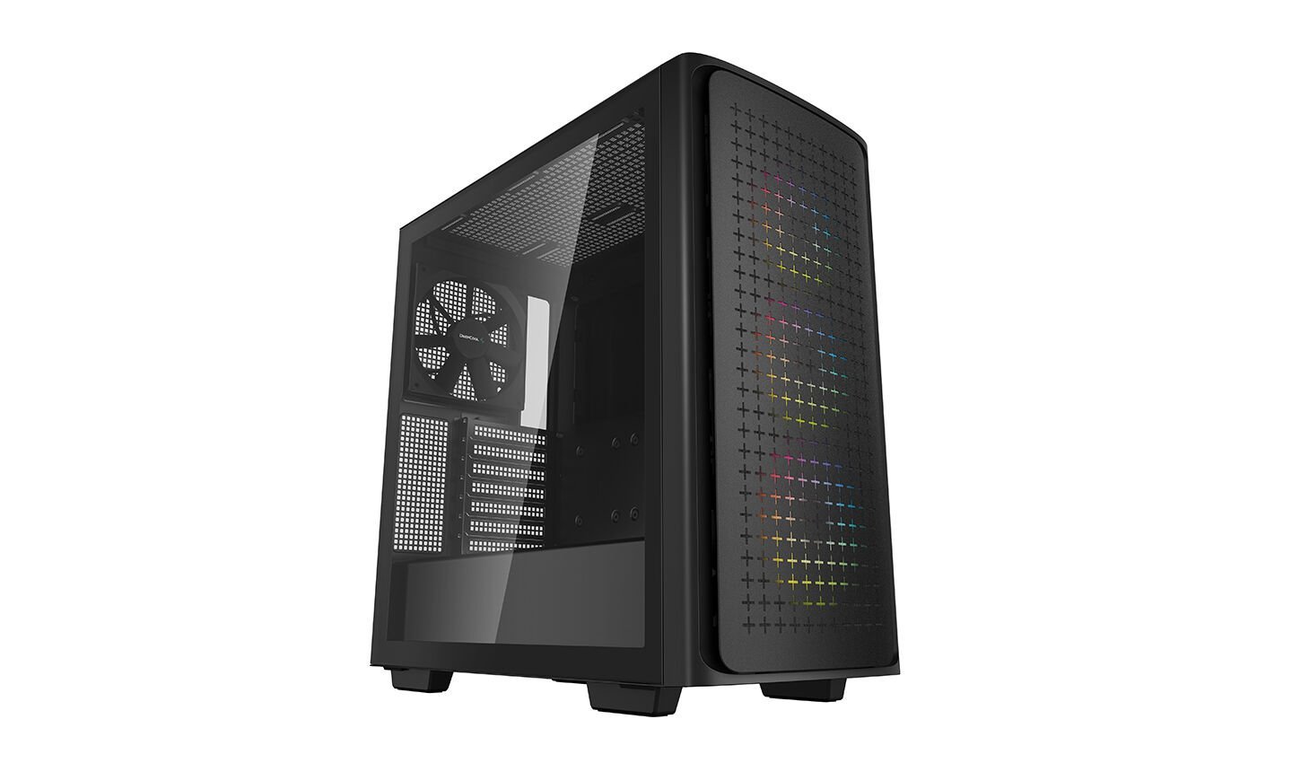 Deepcool CK560 USB3.0 3x12cm+14cm Fan Temperli Cam E-ATX Siyah Kasa