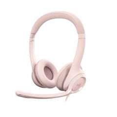 Logitech H390 Usb Mikrofonlu Kulaklik Pembe (981-001281)