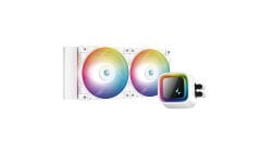 Deepcool LS520-WH 2x12cm RGB LGA1851/1700/1200/115X/AM5/AM4 Sıvı Soğutucu Beyaz