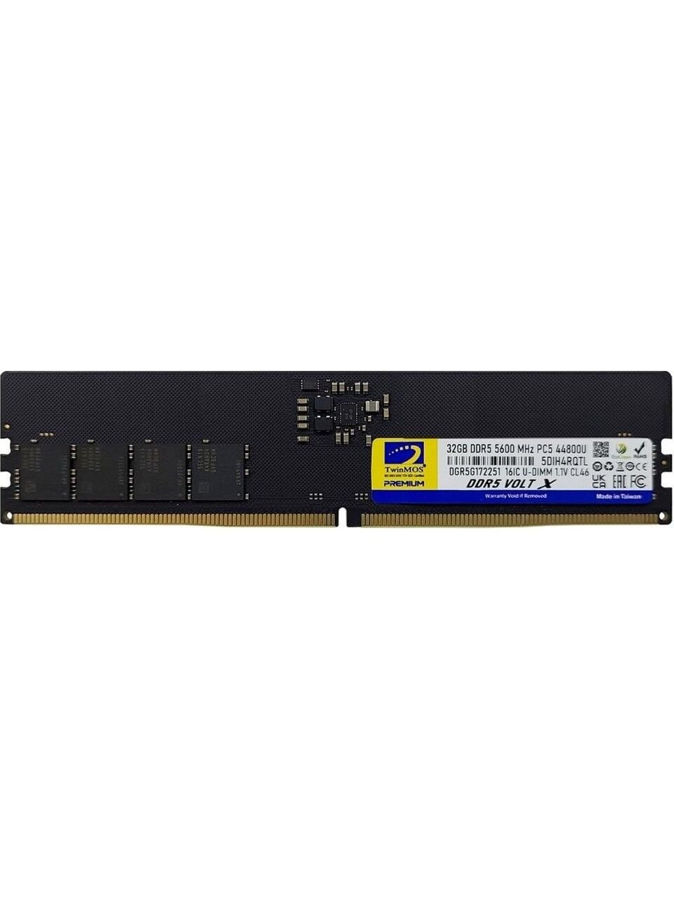 32 Gb Ddr5 5600mhz Twinmos Cl46 1.1v