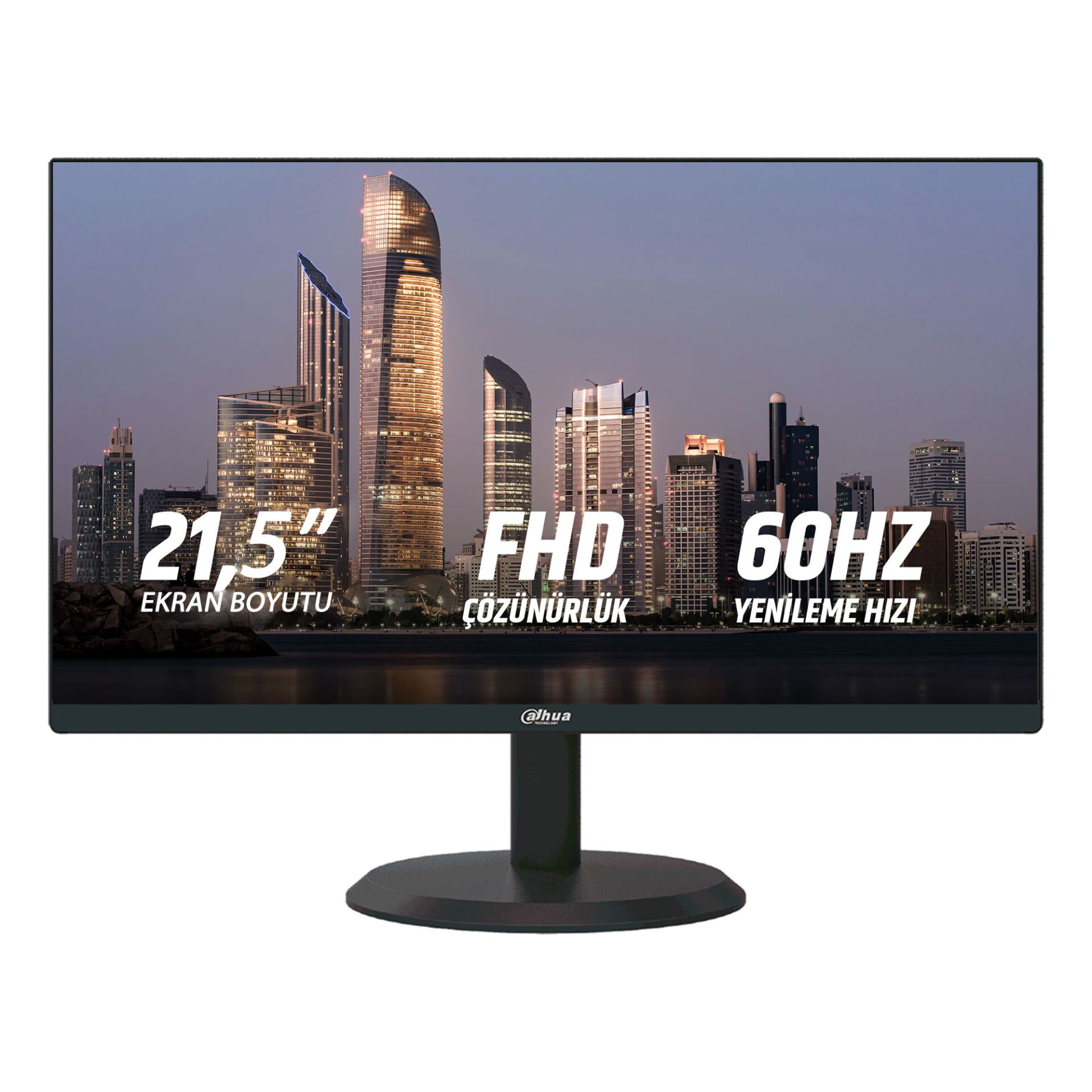 Dahua 21.5'' LM22-H200 1920x1080 6.5ms 60Hz HDMI/VGA +VESA+Speaker 7/24 Monitor