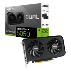 Asus Dual-RTX5050-O8G OC 8GB GDDR6 128bit