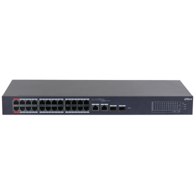 Dahua CS4226-24ET-240 26 Port 24xPoE 10/100 240W +2SFP Yönetilebilir Switch