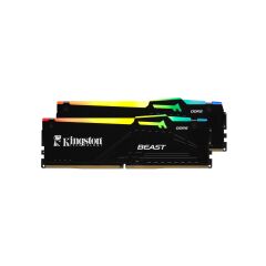 32 Gb (2x16gb) Ddr5 5600mhz Kingston Beast Rgb Cl36 Expo (Kf556c36bbeak2-32tr)