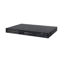 Dahua PFS3220-16GT-240-V2 16 Port 10/100/1000 240W PoE+2SFP Yönetilemez Switch