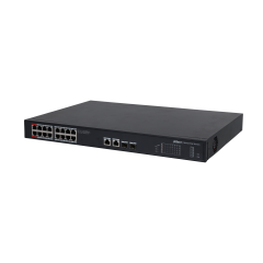 Dahua PFS3220-16GT-240-V2 16 Port 10/100/1000 240W PoE+2SFP Yönetilemez Switch