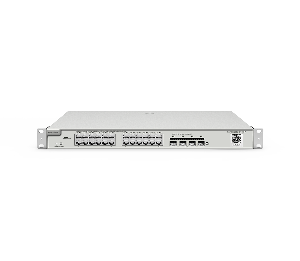 Ruijie Reyee RG-NBS3200-24GT4XS 24 Port 10/100/1000 +4SFP/10G Yönetilebilir Switch