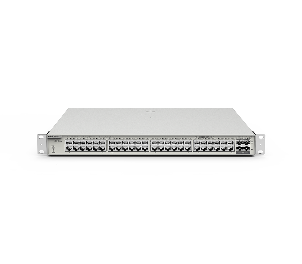 Ruijie Reyee RG-NBS3200-48GT4XS-P 48 Port 10/100/1000+4SFP PoE 370W Yönetilebilir
