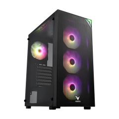 Vento VG3400S USB3.0 4x12cm RGB Fan Siyah E-ATX Kasa (PSU Yok)
